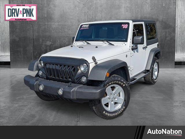 used 2018 Jeep Wrangler JK car, priced at $25,369