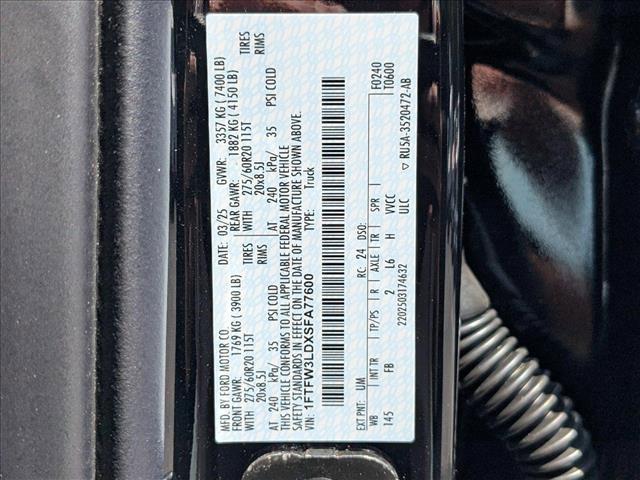 new 2025 Ford F-150 car, priced at $56,106