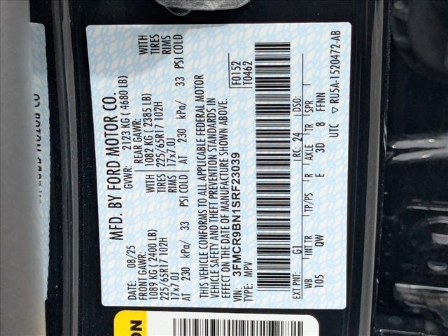 new 2025 Ford Bronco Sport car, priced at $28,603