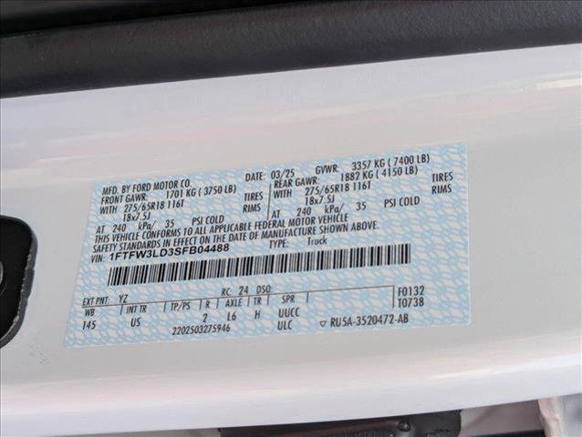 new 2025 Ford F-150 car, priced at $50,537