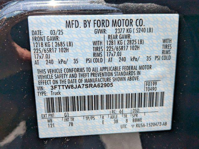 new 2025 Ford Maverick car, priced at $29,160