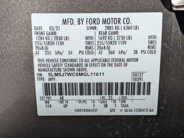 used 2021 Lincoln Aviator car, priced at $34,287