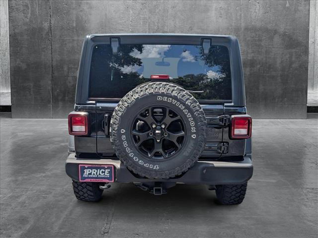 used 2022 Jeep Wrangler car, priced at $22,994