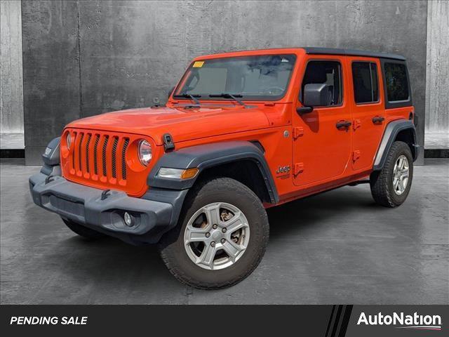 used 2018 Jeep Wrangler Unlimited car, priced at $23,995