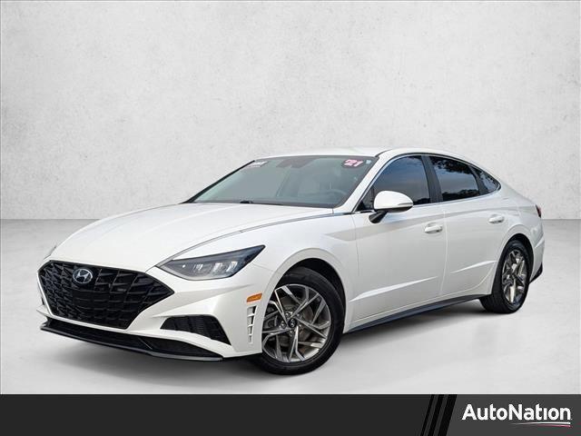 used 2021 Hyundai Sonata car, priced at $19,214