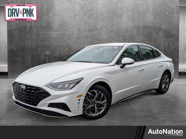 used 2021 Hyundai Sonata car, priced at $19,587