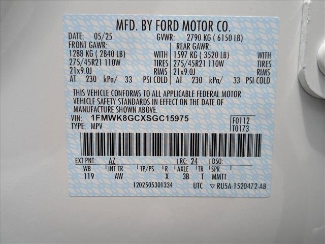new 2025 Ford Explorer car, priced at $57,816