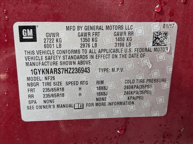 used 2017 Cadillac XT5 car, priced at $15,397