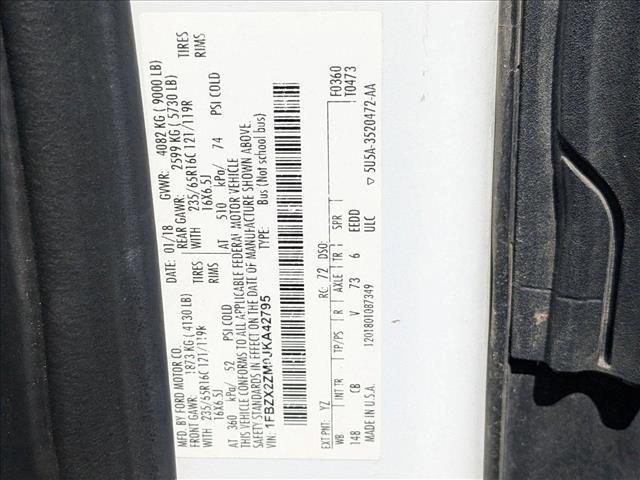 used 2018 Ford Transit-350 car, priced at $24,017