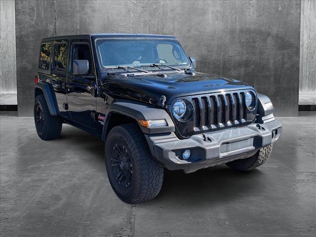 used 2020 Jeep Wrangler Unlimited car, priced at $24,987