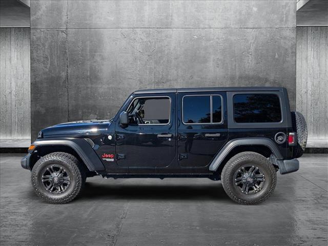 used 2020 Jeep Wrangler Unlimited car, priced at $24,987