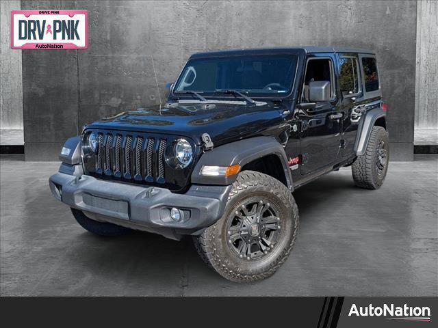 used 2020 Jeep Wrangler Unlimited car, priced at $24,987