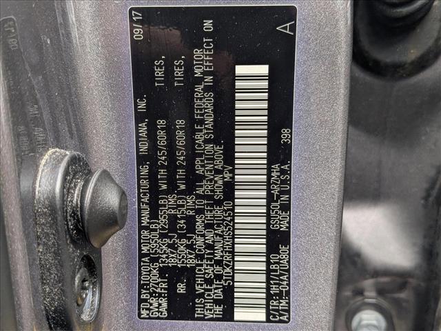 used 2017 Toyota Highlander car, priced at $18,120