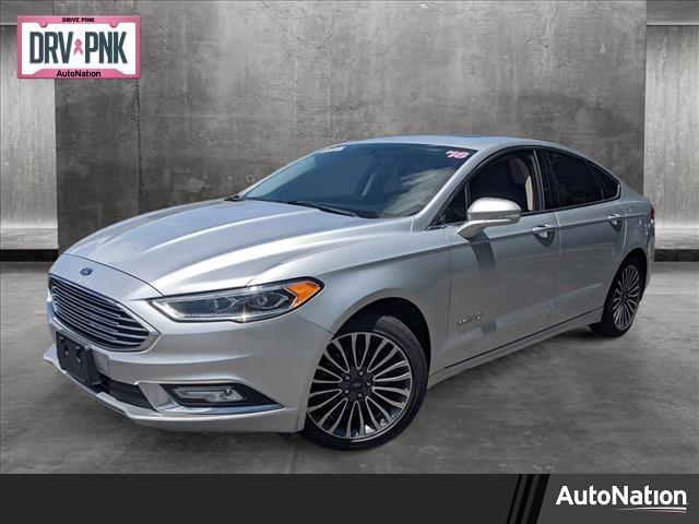 used 2018 Ford Fusion Hybrid car, priced at $13,595