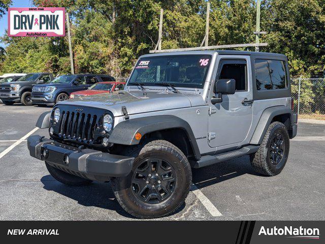 used 2016 Jeep Wrangler car, priced at $21,995