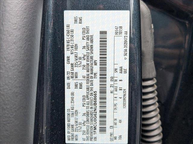 used 2022 Ford Escape car, priced at $21,083