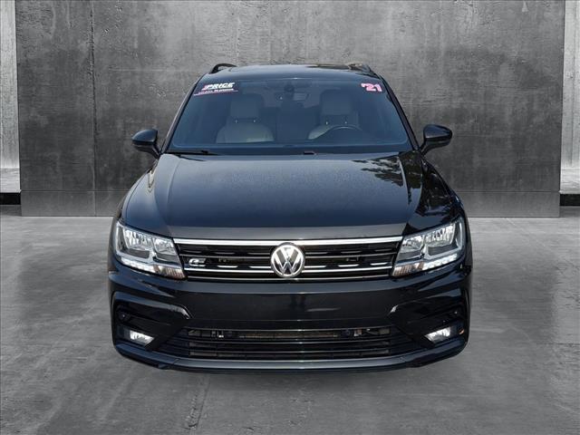 used 2021 Volkswagen Tiguan car, priced at $18,987