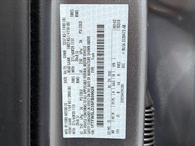 new 2025 Ford F-150 car, priced at $69,538