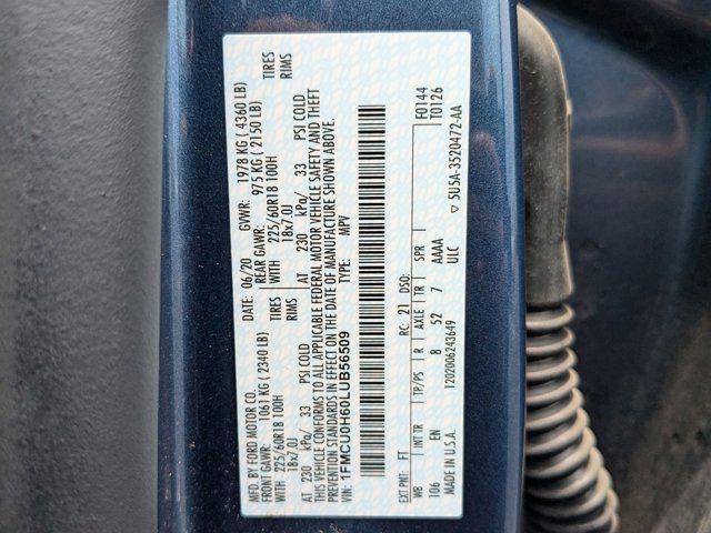 used 2020 Ford Escape car, priced at $18,521