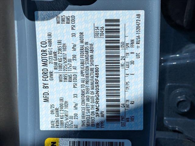 new 2025 Ford Bronco Sport car, priced at $31,962