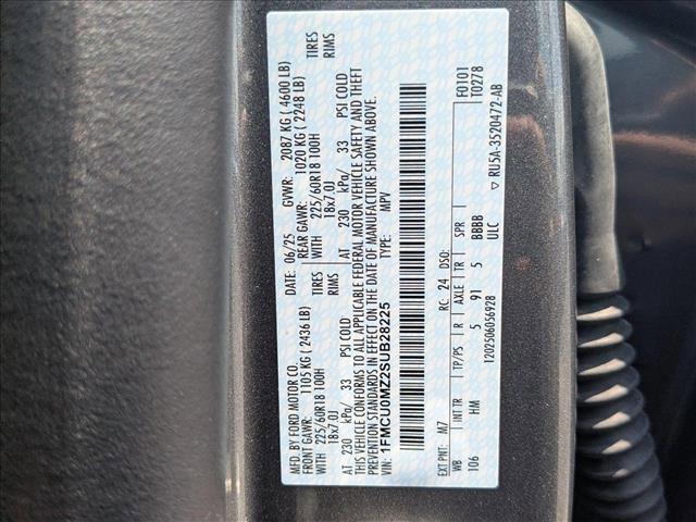 new 2025 Ford Escape car, priced at $27,064