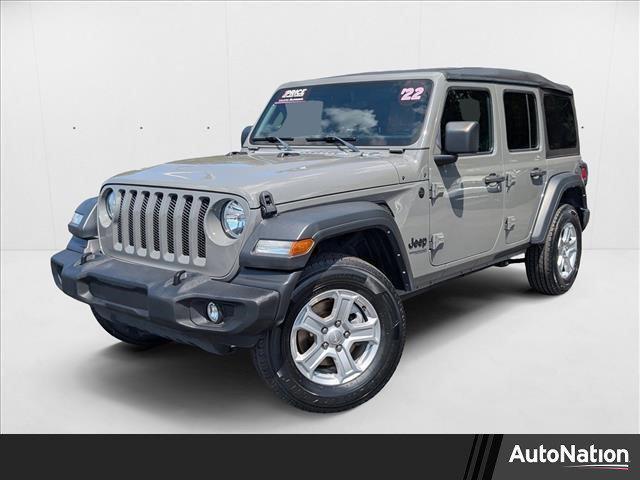 used 2022 Jeep Wrangler Unlimited car, priced at $27,575