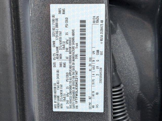 new 2025 Ford F-150 car, priced at $54,820