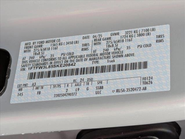 new 2025 Ford F-150 car, priced at $56,820