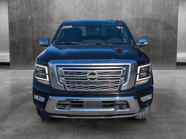 used 2021 Nissan Titan car, priced at $33,399