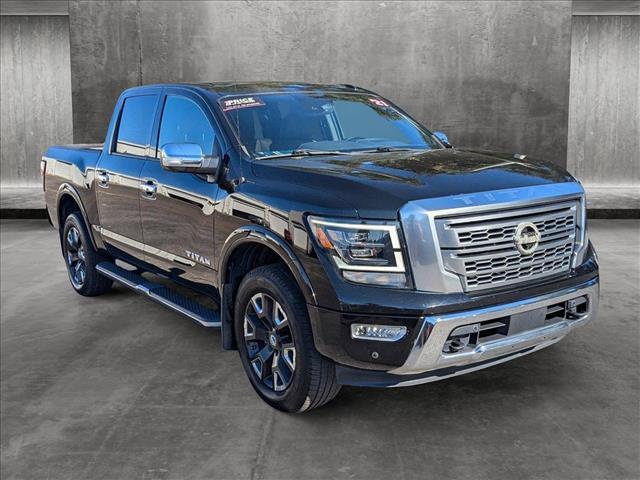 used 2021 Nissan Titan car, priced at $33,399