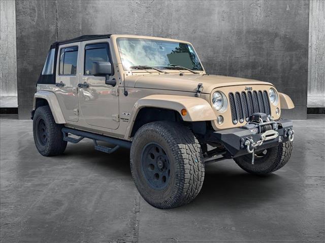 used 2016 Jeep Wrangler Unlimited car, priced at $23,995