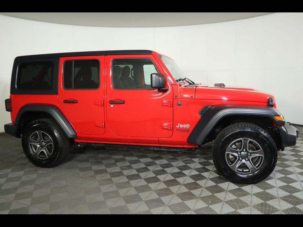 used 2018 Jeep Wrangler Unlimited car, priced at $20,245