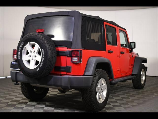 used 2016 Jeep Wrangler Unlimited car, priced at $15,984