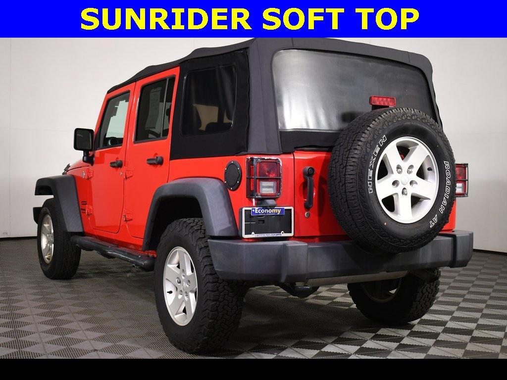 used 2016 Jeep Wrangler Unlimited car, priced at $13,323