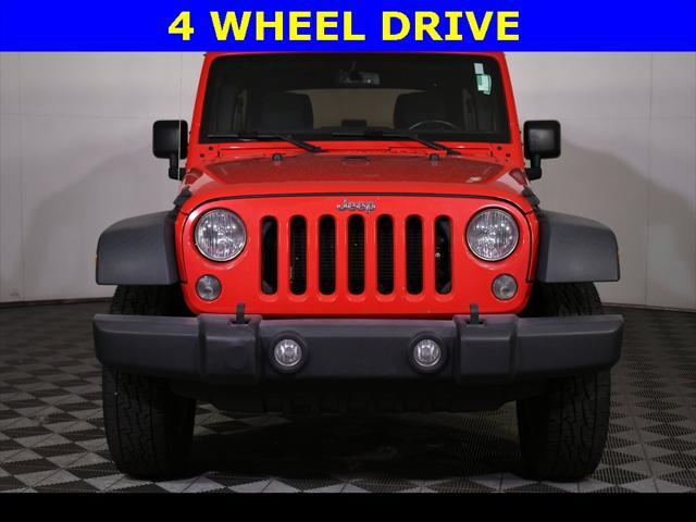 used 2016 Jeep Wrangler Unlimited car, priced at $15,984