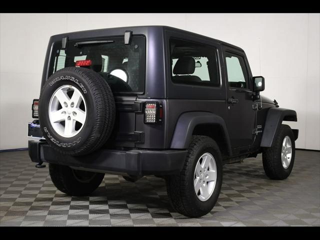 used 2017 Jeep Wrangler car, priced at $15,122