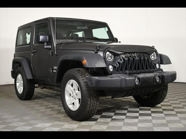 used 2017 Jeep Wrangler car, priced at $15,122