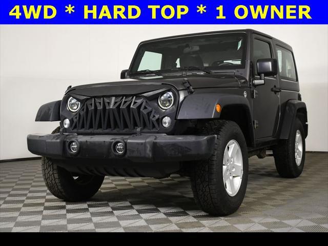 used 2017 Jeep Wrangler car, priced at $15,122