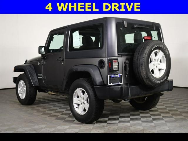 used 2017 Jeep Wrangler car, priced at $15,122