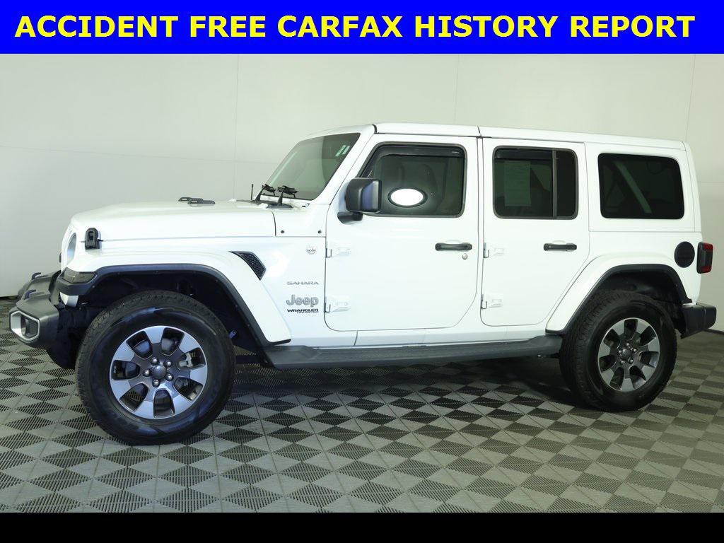 used 2018 Jeep Wrangler Unlimited car, priced at $29,878