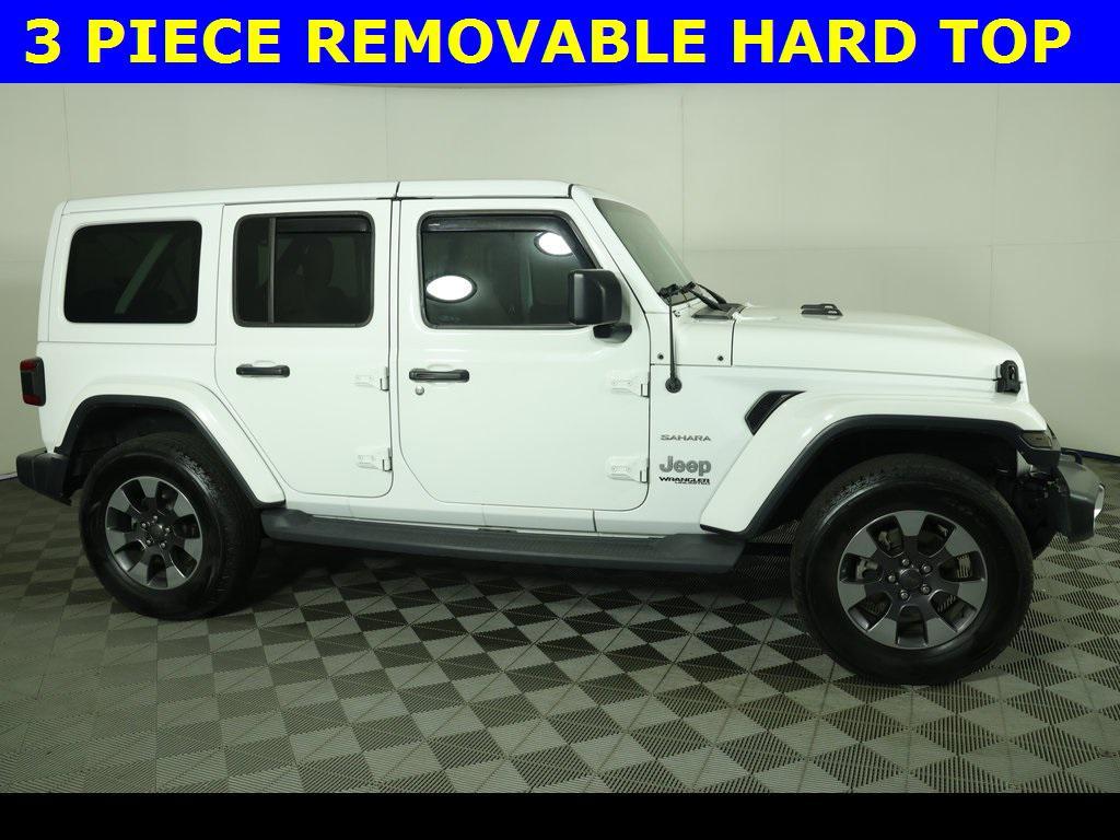 used 2018 Jeep Wrangler Unlimited car, priced at $29,878