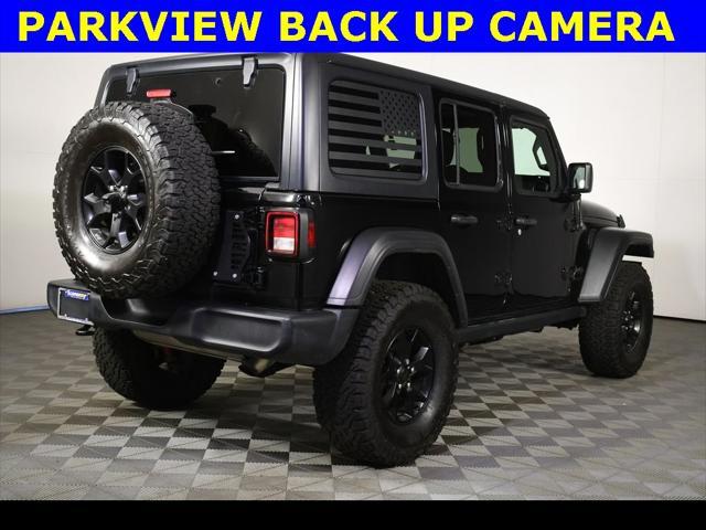 used 2021 Jeep Wrangler car, priced at $26,389