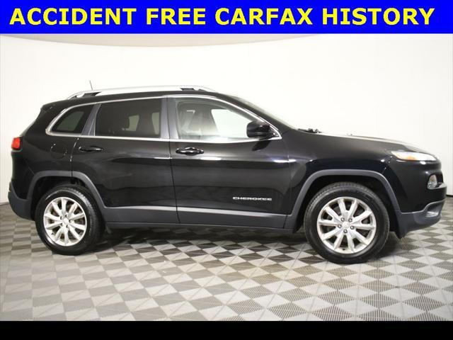 used 2017 Jeep Cherokee car, priced at $14,267