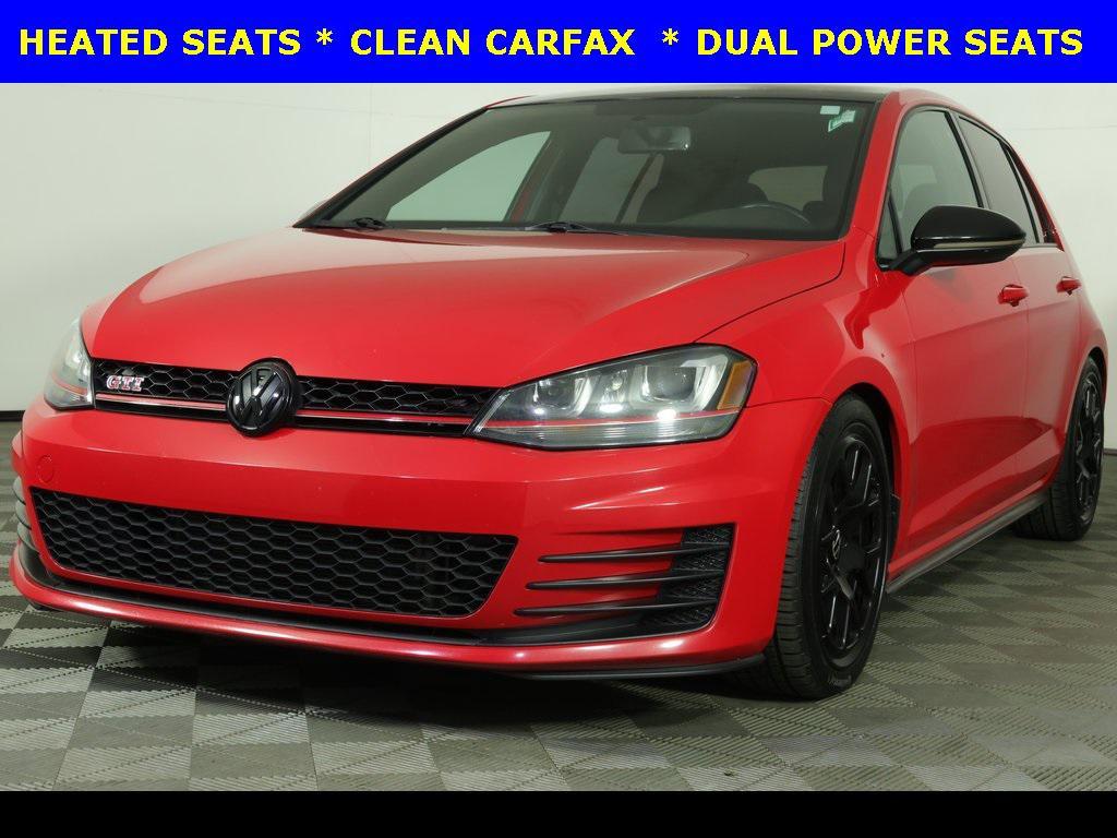 used 2017 Volkswagen Golf GTI car, priced at $16,599