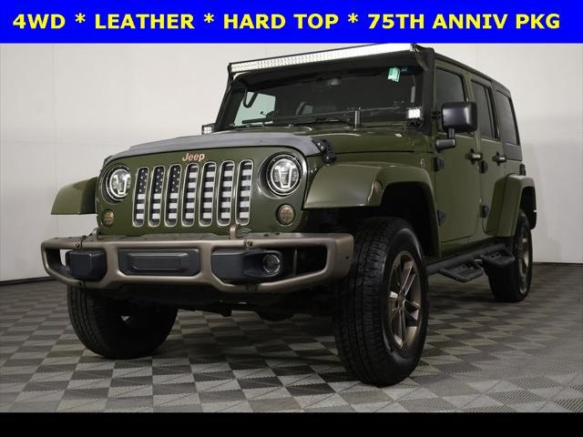 used 2016 Jeep Wrangler Unlimited car, priced at $21,999