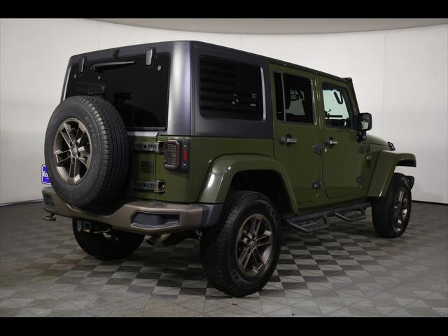 used 2016 Jeep Wrangler Unlimited car, priced at $21,249