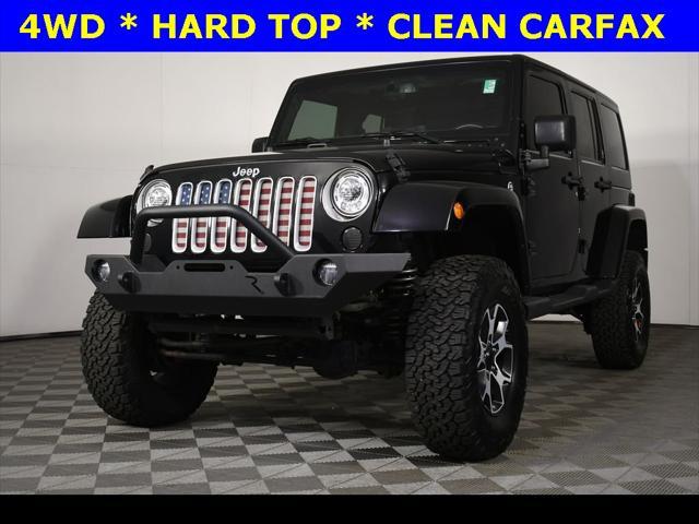 used 2017 Jeep Wrangler Unlimited car, priced at $20,101