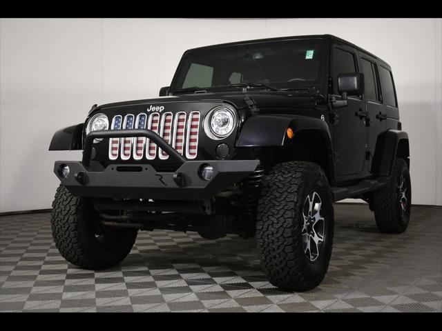 used 2017 Jeep Wrangler Unlimited car, priced at $24,080