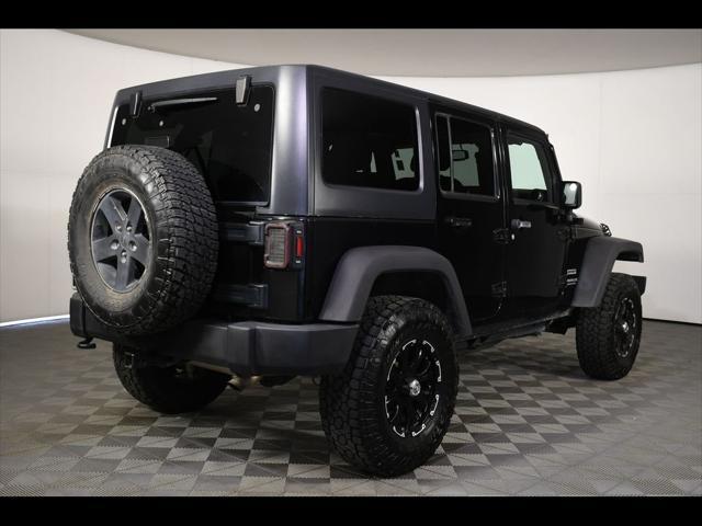 used 2015 Jeep Wrangler Unlimited car, priced at $16,499