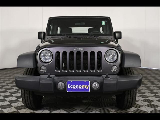 used 2018 Jeep Wrangler JK Unlimited car, priced at $14,925